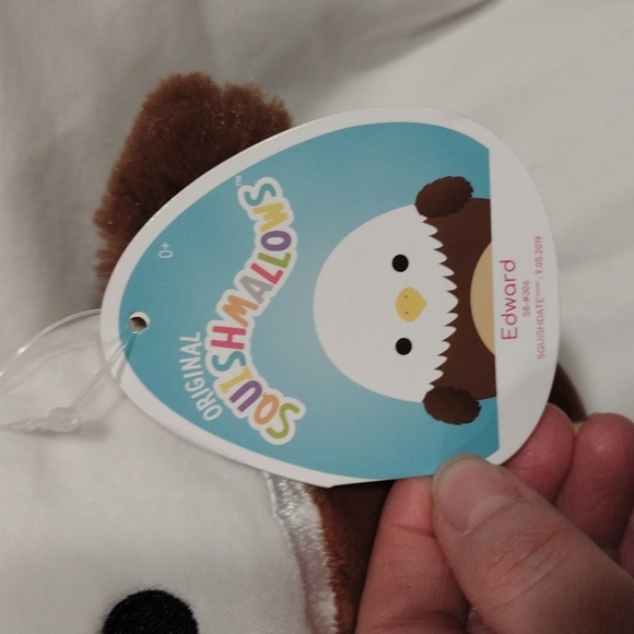 Squishmallow Plush Edward the American Eagle Small 8"  Size -Collectible Pillow - Picture 2 of 6